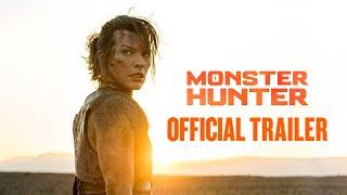 MONSTER HUNTER - Official Trailer - In Cinemas January 1, 2021