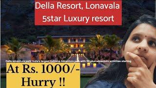 Della Resorts and villa| Lonavala 5 star luxury resort| Della Resort and adventure park