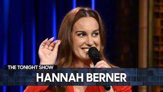 Hannah Berner Stand-Up: Turning 30, Marrying Older Men | The Tonight Show Starring Jimmy Fallon