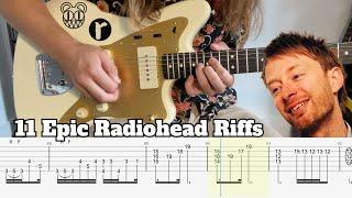 11 Epic Radiohead Riffs (with Guitar TAB)