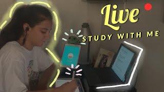 Study with Me Live with Chat Breaks | Med Student Philippines