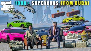 GTA 5 : BUYING 1000+ SUPERCARS FROM DUBAI || BB GAMING