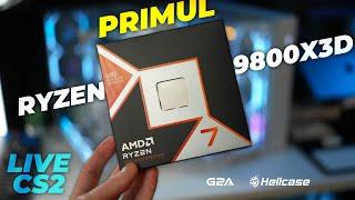 LIVE 🟡 CS2 pe 9800X3D RYZEN MASTER  !giveaway