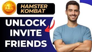 How To Unlock Invite Friends In Hamster Kombat (Best Method)