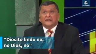 Les agarra el temblor en plena transmisión y así reaccionaron los conductores