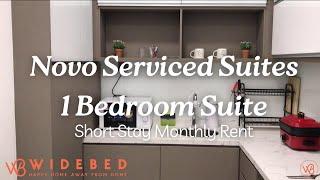 NOVO Serviced Suites | 1 Bedroom Suite | Monthly Rent | WIDEBED | Short Term Rent