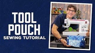 Make a Sewing Machine Tool Pouch with Rob Appell of Man Sewing (Video Tutorial)