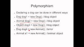 Inheritance Polymorphism, and Subclasses in Java - AP Computer Science Lesson 9