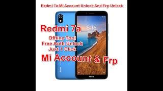 Redmi 7a Mi Account Remove And Frp Unlock By UMT Tool