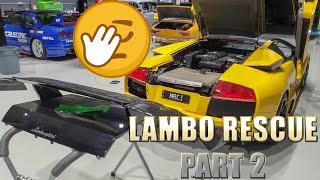 Lamborghini Murcielago Car Audio Rescue Part 2!!