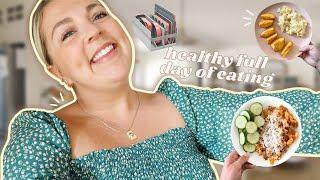 Healthy What I Eat in a Day | Nontoxic Bakeware, Advocating for Your Health + Homemade Spring Rolls!
