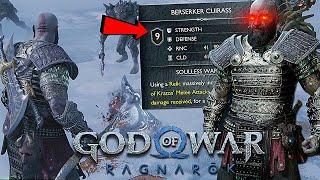 BROKEN GLASS CANON DAMAGE BUILD (Berserker's Armor Set) in God of War Ragnarök