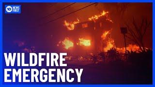 Life-Threatening Firestorm Sweeps Los Angeles | 10 News First