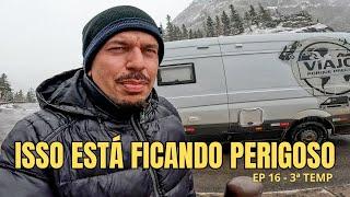 ENFRENTAMOS UMA NEVASCA NA LENDÁRIA MILLON DOLLAR HIGHWAY -Durango,Silverton, Ourey- EP 16 - 3ª TEMP