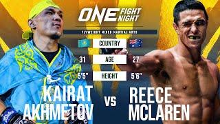 HEATED RIVALRY  Kairat Akhmetov  vs. Reece McLaren 