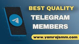 Buy Cheapest Telegram Members | Telegram Smm Panel for Premium & Nondrop Members