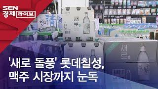 '새로 돌풍' 롯데칠성, 맥주 시장까지 눈독