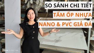 Ốp Tường Nhựa Nano Hay Là Ốp PVC Giả Đá Thì Tốt Hơn? | Lê Hạ Haroma