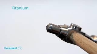 #231 Carepoint Interchangeable titanium tip/#231 Насадка титановая Carepoint