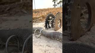 Simple creative underground snake Trap using sprocket #snake #creative #underground #viralvideo