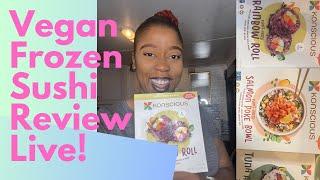 Vegan Frozen Sushi Review!