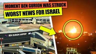 TOTAL MELTDOWN! Israel’s Defense Hub and Airport SMASHED by Hypersonic Retaliation!