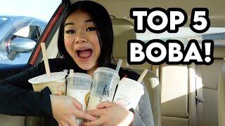 Trying ALL of San Francisco's Best Boba Shops! (Richmond District)