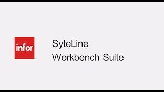 Infor SyteLine ERP -  Workbench Suite Overview Demo - Manufacturing Performance Webinar