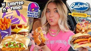 Eating Only LIMITED TIME Fast Food Items For 24 HOURS!