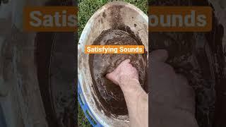 Oddly Satisfying Mud Cleaning | Revealing Hidden Treasures #oddlysatisfying #satisfying