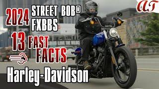 2024 Harley-Davidson STREET BOB® 114 * 13 fast FACTS, SPECS, COLORS, PRICES, FEATURES * A&T Design