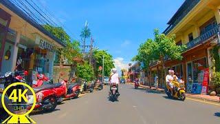 4K Roads of Bali, Indonesia - PART #1 - Scenic Drive Video for Indoor Cycling and Workout - 7 HRS