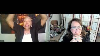 Tanya Stingley and I meet for a collaboration on current events.  Tanya is a superb psychic!