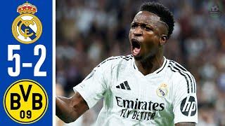 Real Madrid vs Borussia Dortmund 5-2 - All Goals & Highlights - Champions League 2024