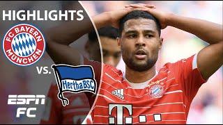  THE LATE SHOW!  Bayern Munich vs. Hertha Berlin | Bundesliga Highlights  | ESPN FC