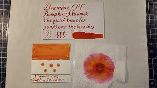 Diamine Pumpkin Shimmer