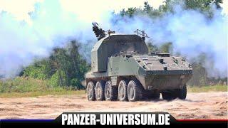 Piranha 10x10 HMC AGM - Live Firing Demonstration in Germany