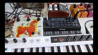 Behringer Pro VS Mini & Jam Pedals Delay Llama Xtreme