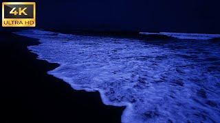 Ocean Waves For Deep Sleeping 10 Hours - Soothing Waves In Quiet Night For Relaxation And Deep Sleep