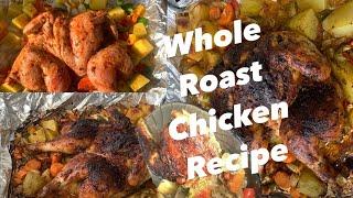 Juicy & Delicious Whole Baked Chicken Recipe | Easy & Perfect for Dinner!