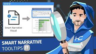 Using the Smart Narrative Visual in Report Tooltips
