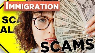 How to avoid immigration scams