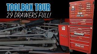 Vintage Snap-on Toolbox Tour - My biggest tool box haul ever!