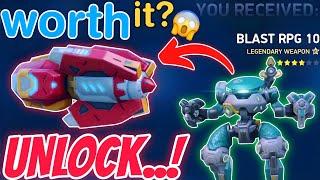 Finally!! Blast RPG 10 Unlock  || But Is it Worth It!!? - Mech Arena