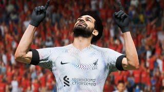 Girona vs Liverpool (UCL) Partido completo Todos los goles Jugadas FIFA 23