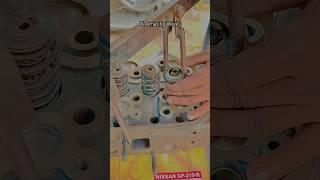engine head Valve lock adjustment #short #mechanic #tricks #youtubeshorts #trending