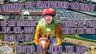 Breeders Cup Live Bet Stream | Del Mar | Championship Saturday | Churchill | Woodbine | Sat Nov 2nd