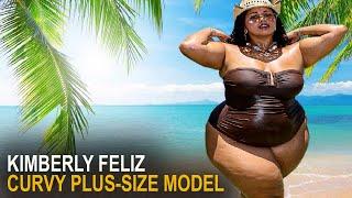 Kimberly Feliz Attractive Plus Size Model | Biography | Beautiful curvy photo model