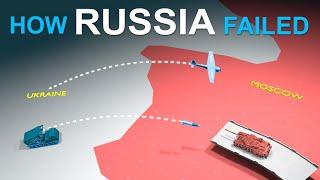 How Russia Failed to Stop Ukraine Invasion? Moscow Drones Attack