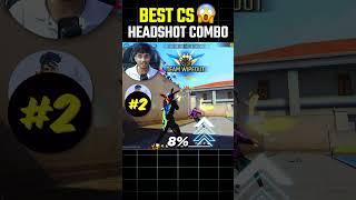 Best Headshot Character Combination for CS Rank  Free Fire #shorts || FireEyes Gaming